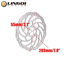 LingQi Dirt Bike Parts Motorcycle Electric Dirty Bike Front Brake Disc - VirtuousWares.Store
