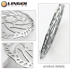 LingQi Dirt Bike Parts Motorcycle Electric Dirty Bike Front Brake Disc - VirtuousWares.Store