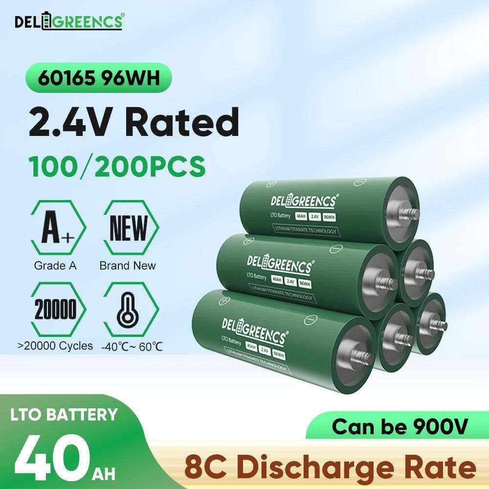 LTO 40AH Power Bank GradeA+ Batteries 60165 Brand New Lithium - VirtuousWares.Store
