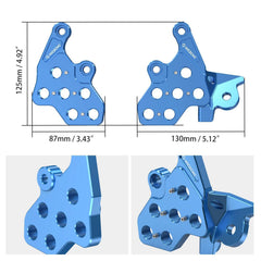 Motocross Enlarged Foot Pegs Footrest Bracket For Sur-Ron Surron Light - VirtuousWares.Store
