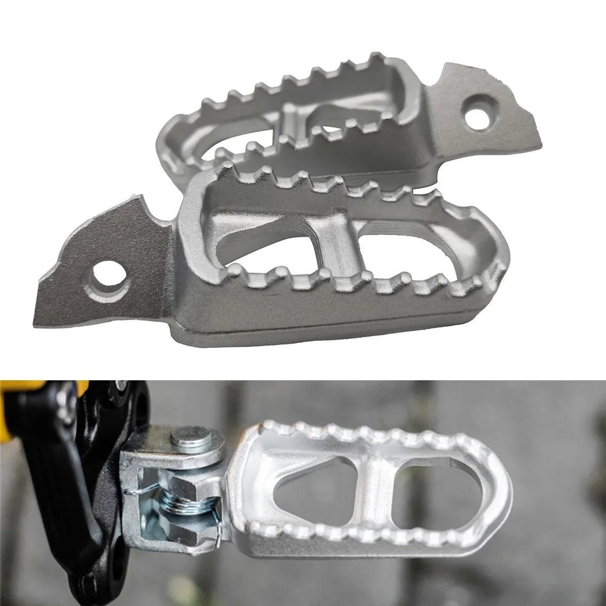 Motocross Foot Pegs Bracket Rests Pedals Footpegs For Sur-Ron Surron - VirtuousWares.Store