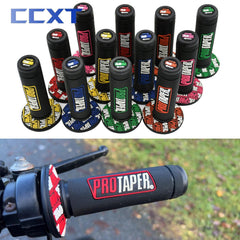 Motorcycle Handle Bar Motocross Handle Grips Rubber Gel Hand Handlebar - VirtuousWares.Store