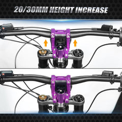 NiceCNC For Surron Light Bee X 20/30MM Handlebar Bar Riser Mount - VirtuousWares.Store