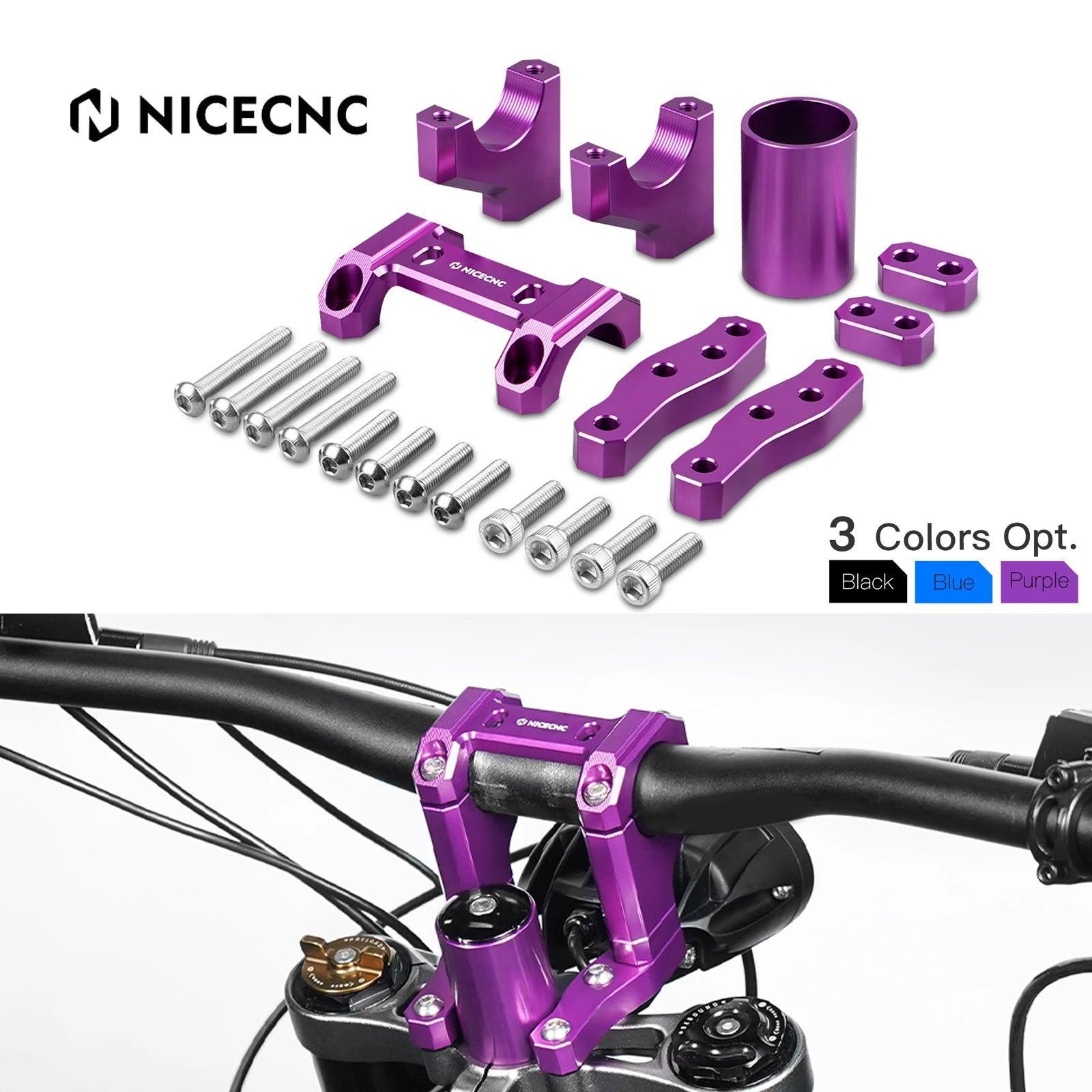 NiceCNC For Surron Light Bee X 20/30MM Handlebar Bar Riser Mount - VirtuousWares.Store
