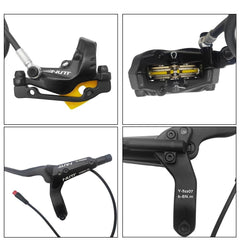 NUTT 4 Piston Y-5 Electric E-Bike Scooter Disc Brake Hydraulic Bicycle - VirtuousWares.Store