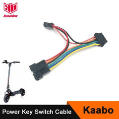 Official Original Power Key Lock Switch Cable Part For Kaabo Mantis 10 - VirtuousWares.Store