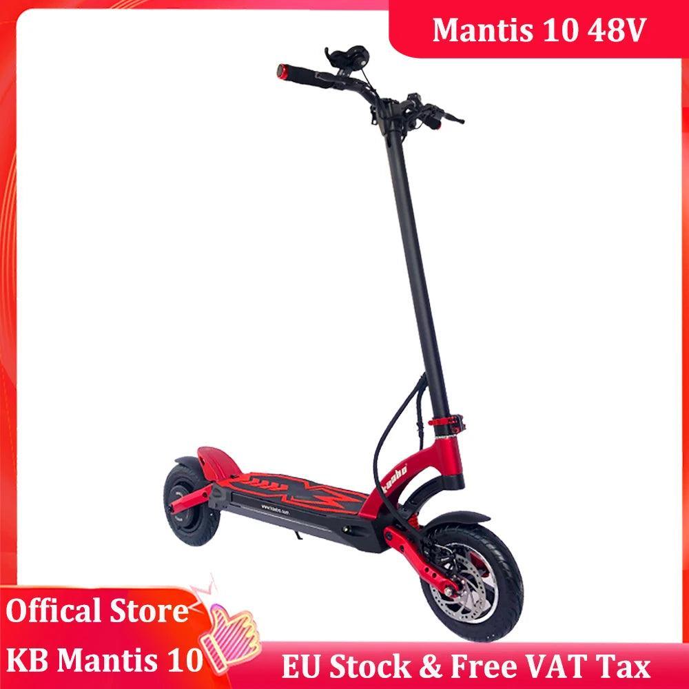 Original Kaabo Mantis 10 Scooter!' 10inch Single Motor E-scooter 800W 48V 18.2Ah - VirtuousWares.Store