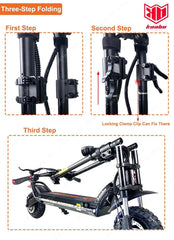 Original Kaabo Wolf Warrior X GT 60v 28Ah Dual Motor 2*1100W Motor TFT - VirtuousWares.Store