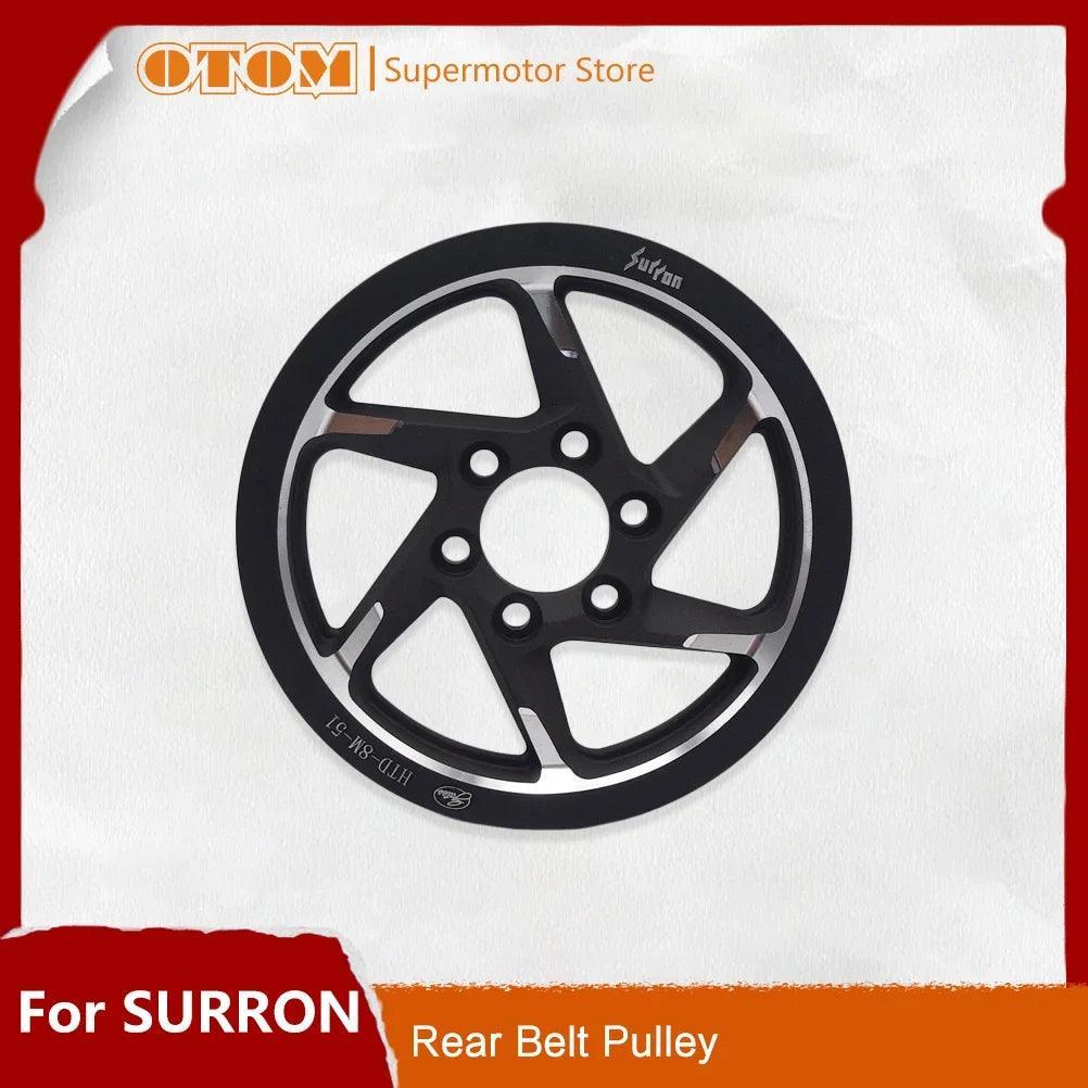 OTOM Motorcycle Original Rear Belt Pulley Transmission Gear Center - VirtuousWares.Store
