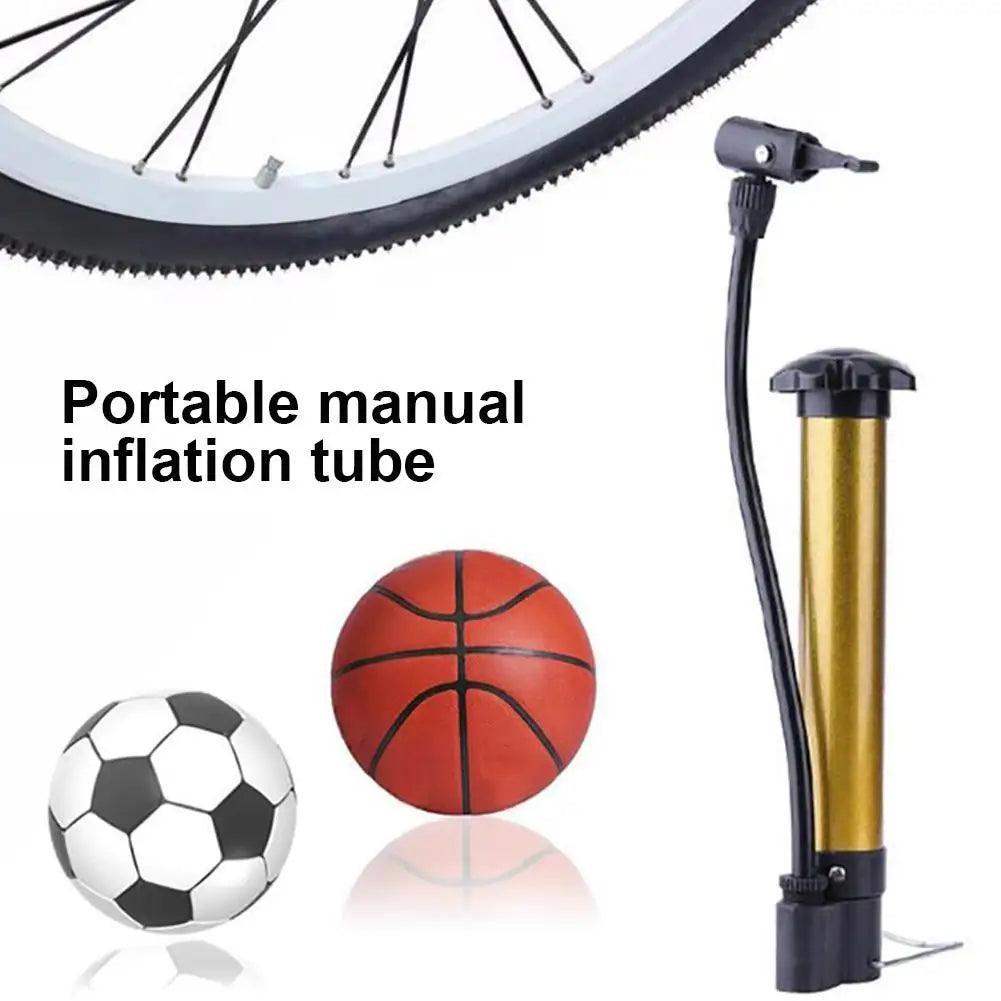 Portable High Pressure Bycycle Tire Football Soccer Swimming Ring Air - VirtuousWares.Store