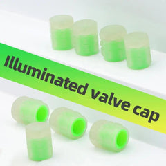 Scooter Tire Valve Cap Convenient Luminous Motorcycle Tire Valve - VirtuousWares.Store