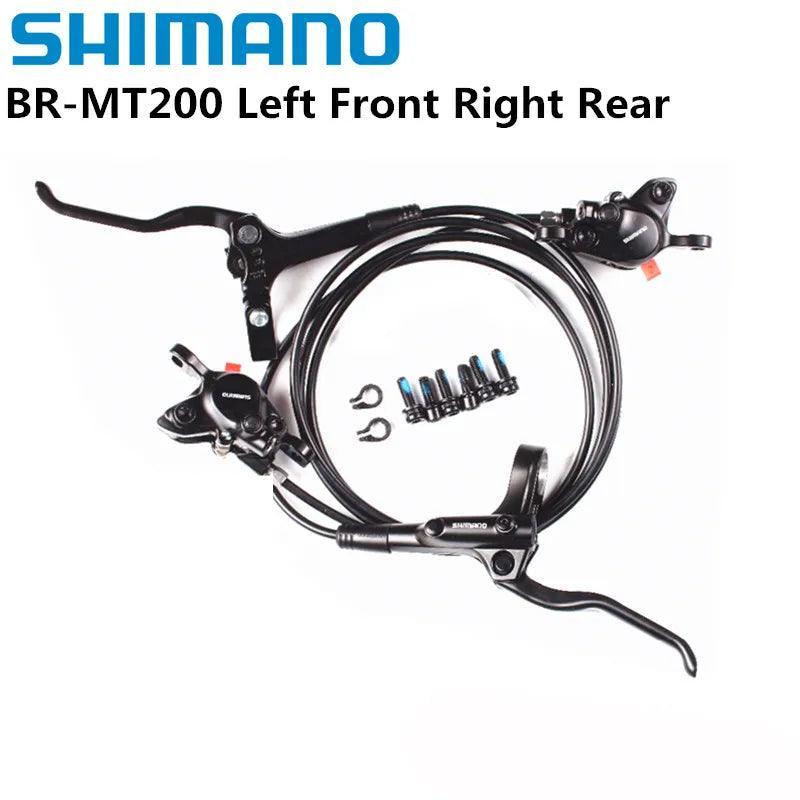 Shimano MT200 Brake BL BR MTB E-bike Hydraulic Disc Brake Bicycle Electric Bike Brake Left Front Right Rear Brake - VirtuousWares.Store