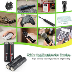 Soshine USB Li-ion AAA Rechargeable Battery Aaa 1.5V 600mWh Lithium - VirtuousWares.Store