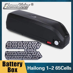 SSE-077 HaiLong Down Tube downtube E-bike Electric bike battery box case with 10S 6P 13S 5P Nickle strips with USB 5V output - VirtuousWares.Store