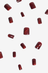 Starlite Red | Soft & Durable Press-On Nails - VirtuousWares.Store