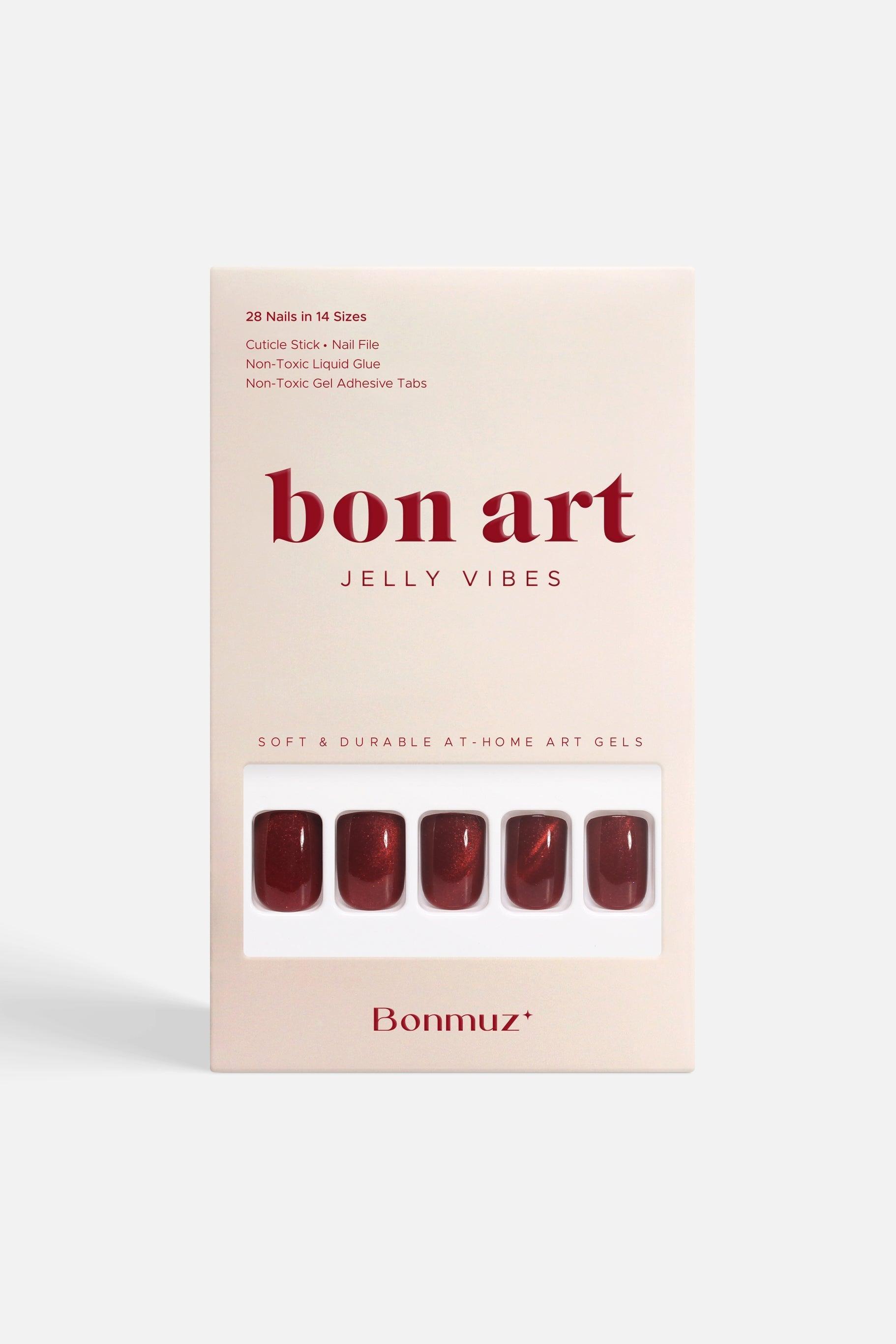 Starlite Red | Soft & Durable Press-On Nails - VirtuousWares.Store