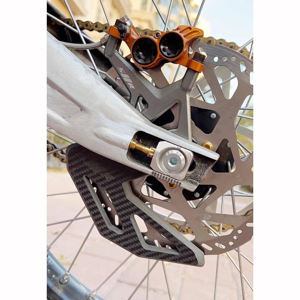 SURRON Light Bee X Modified Carbon Fibre Brake Disc Protection Custom - VirtuousWares.Store