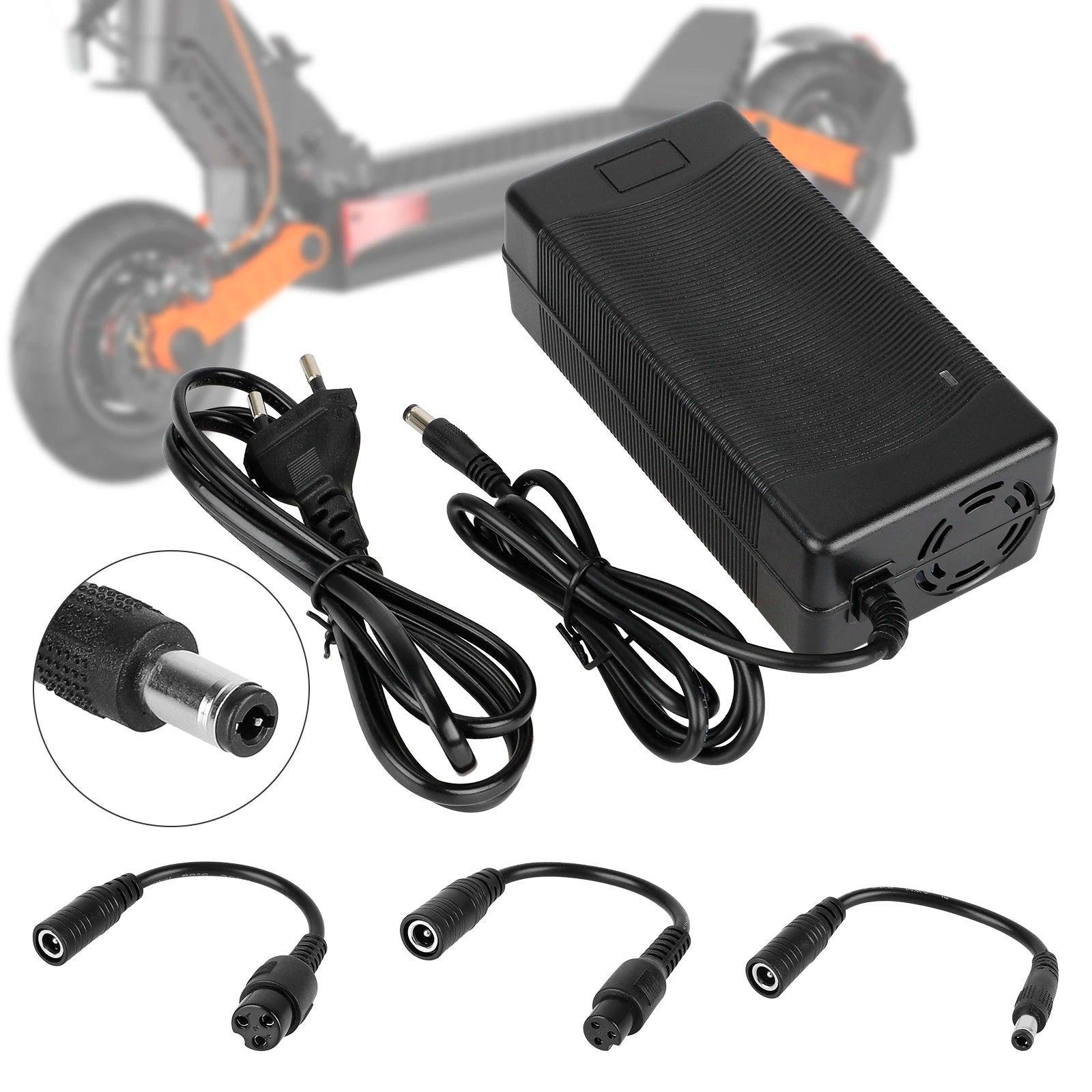 Ulip 54.6V 2A Scooter Battery Charger 48V EU Plug Power Supply - VirtuousWares.Store
