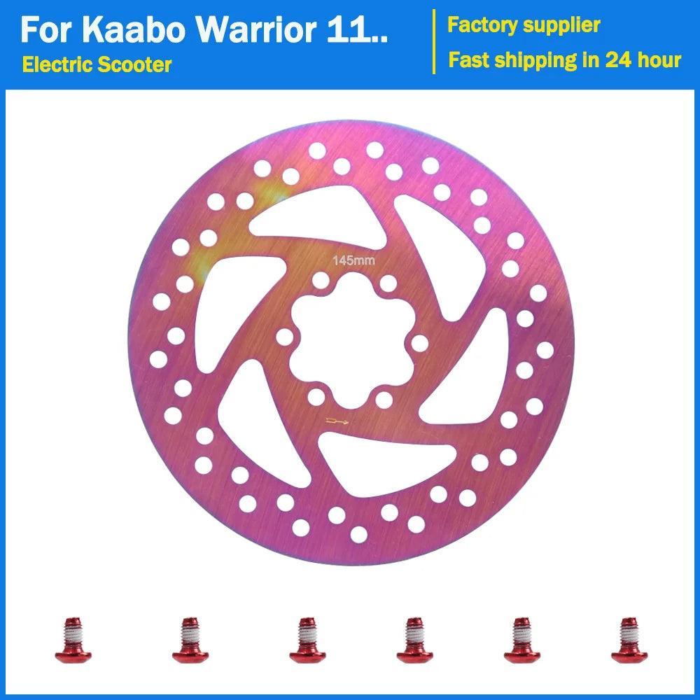 Universal 145mm Disc Brake Pads Accessories for Kaabo Wolf Warrior 11 - VirtuousWares.Store