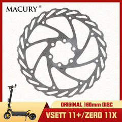 Universal 160mm Disc Brake Rotor for VSETT 11+ ZERO 11X KAABO Wolf - VirtuousWares.Store