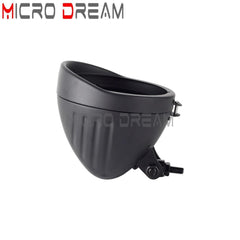 Universal Motorcycle 5.75" Round Wire Harnesst Headlamp Light Shell - VirtuousWares.Store
