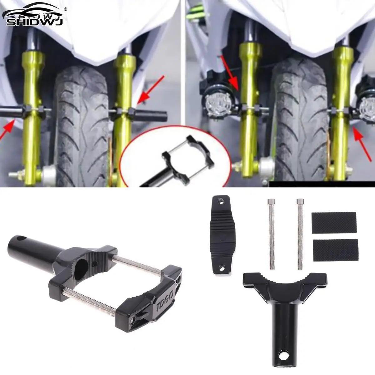 Universal Mount Bracket For Motorcycle Bumper Modified Headlight Stand - VirtuousWares.Store