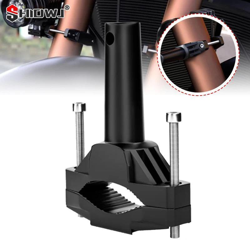 Universal Mount Bracket For Motorcycle Bumper Modified Headlight Stand - VirtuousWares.Store