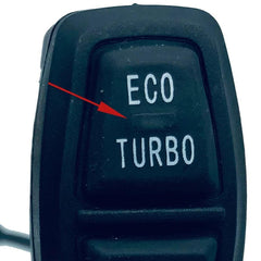 Upgraded Switch with Indicator Light ECO TURBO SINGLE DUAL Button for - VirtuousWares.Store