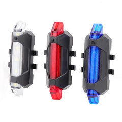 USB Rechargeable Waterproof Mountain Bike Lamp Warning Cycling - VirtuousWares.Store