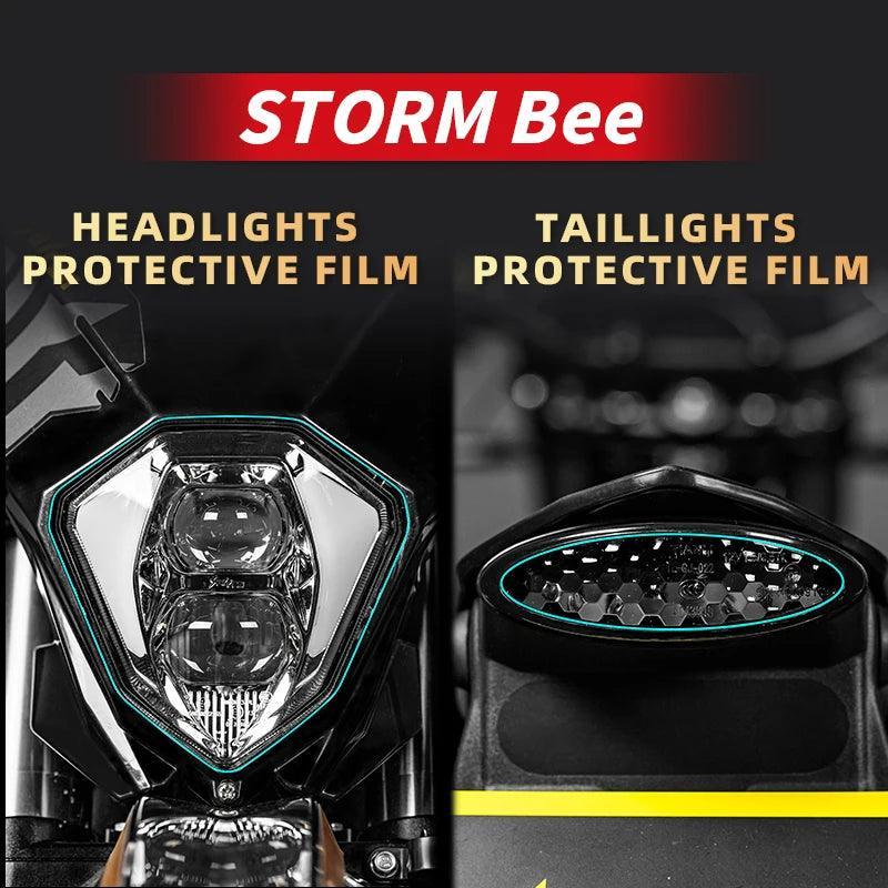 Used For Surron STORM Bee bee Headlight taillight protective film - VirtuousWares.Store