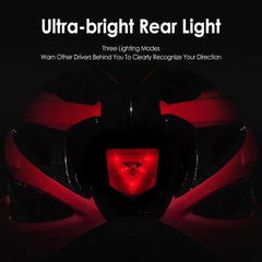 VICTGOAL Bicycle Helmet For Men Taillight Magnetic Goggles UV400 Lens - VirtuousWares.Store