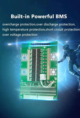 waterproof 36v 200ah lithium ion battery 100A BMS li ion battery for - VirtuousWares.Store