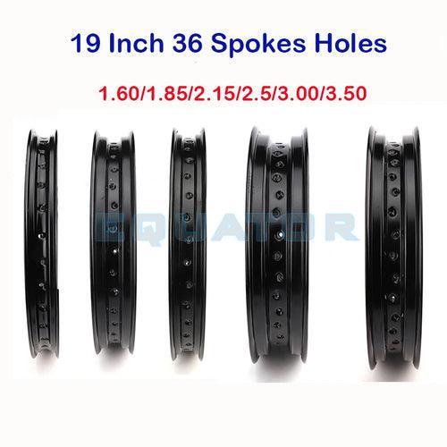 1.60/1.85/2.15/2.5/ *19Inch 36 Spokes Holes Aluminum Alloy Motorcycle - VirtuousWares.Store