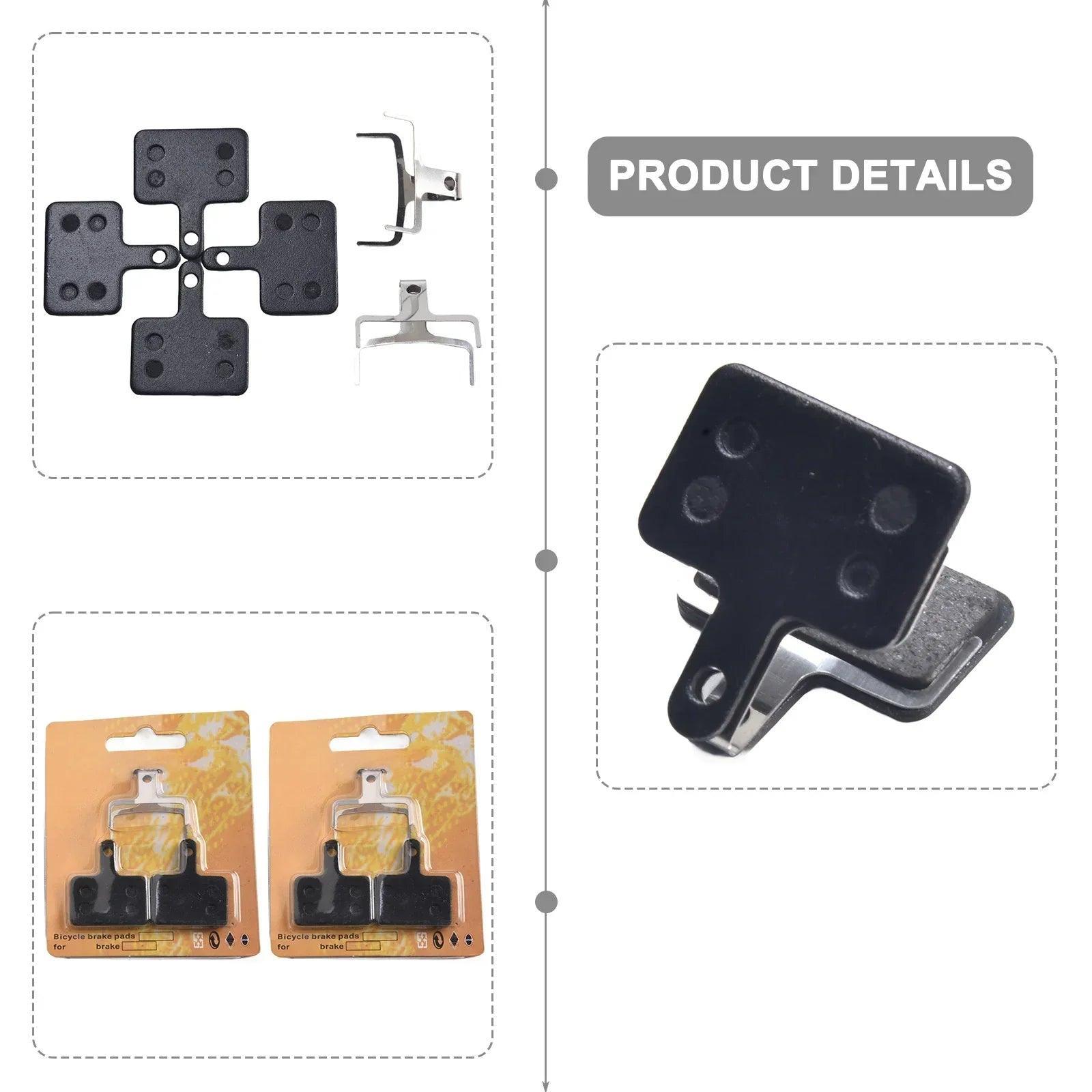 1 Pair Brake Pads For Kaabo Electric Scooter Wolf 11 /11+ /X /Pro - VirtuousWares.Store