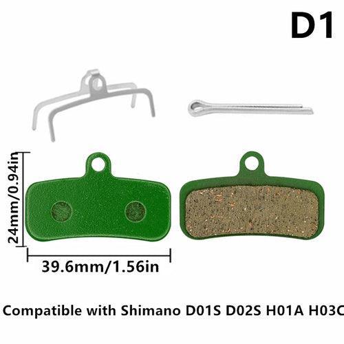 1 Pair Ceramic MTB Hydarulic Disc Brake Pads Road For Shimano SRAM - VirtuousWares.Store