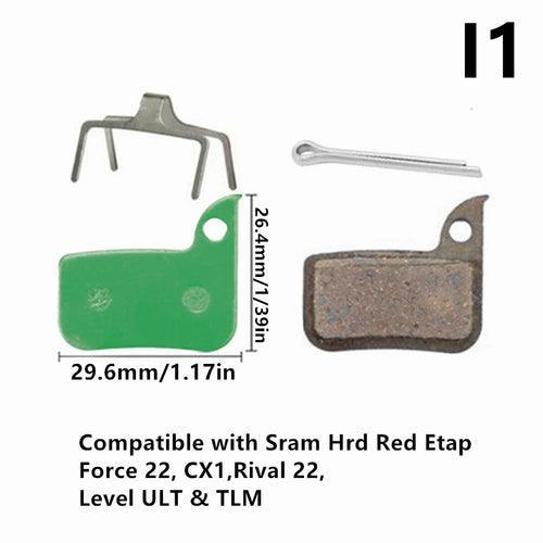 1 Pair Ceramic MTB Hydarulic Disc Brake Pads Road For Shimano SRAM - VirtuousWares.Store