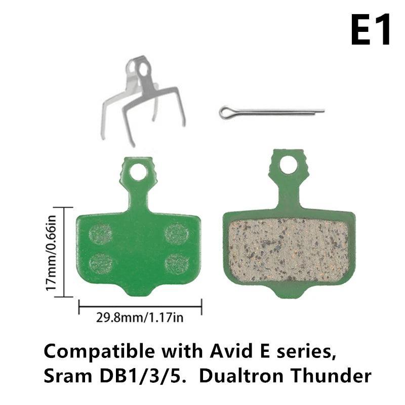 1 Pair Ceramic MTB Hydarulic Disc Brake Pads Road For Shimano SRAM - VirtuousWares.Store
