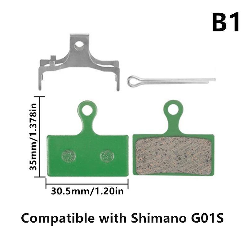 1 Pair Ceramic MTB Hydarulic Disc Brake Pads Road For Shimano SRAM - VirtuousWares.Store