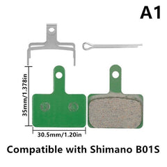 1 Pair Ceramic MTB Hydarulic Disc Brake Pads Road For Shimano SRAM - VirtuousWares.Store