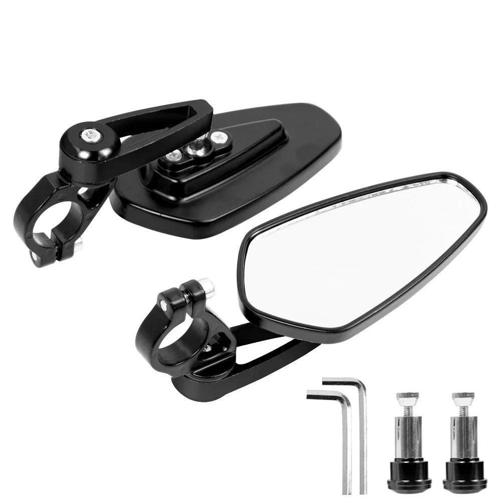 1 Pair Handlebar Reflector Rearview Mirror for Kaabo Mantis King GT - VirtuousWares.Store