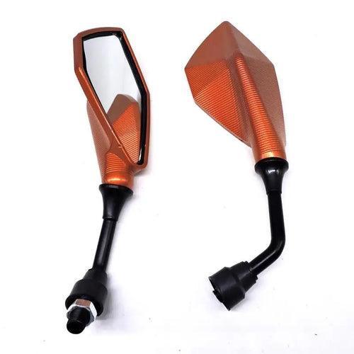 1 Pair Universal Motorcycle Rearview Mirror Replacement Parts Scooter - VirtuousWares.Store