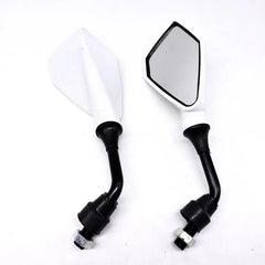 1 Pair Universal Motorcycle Rearview Mirror Replacement Parts Scooter - VirtuousWares.Store