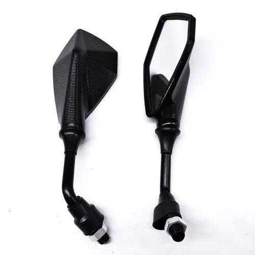 1 Pair Universal Motorcycle Rearview Mirror Replacement Parts Scooter - VirtuousWares.Store