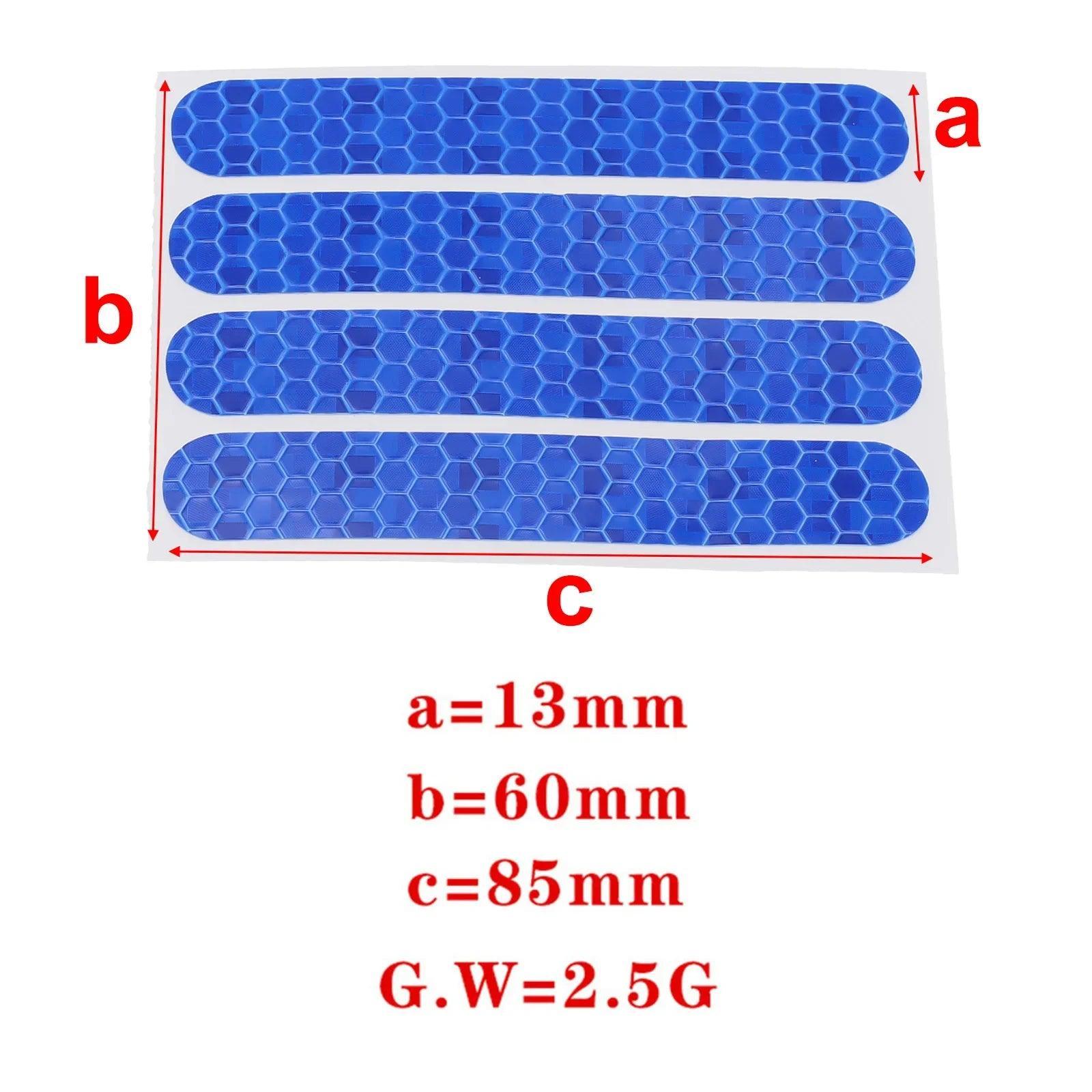 1 Set Stickers Anti-Cursor Reflective Sticker For Ninebot Max G30 - VirtuousWares.Store