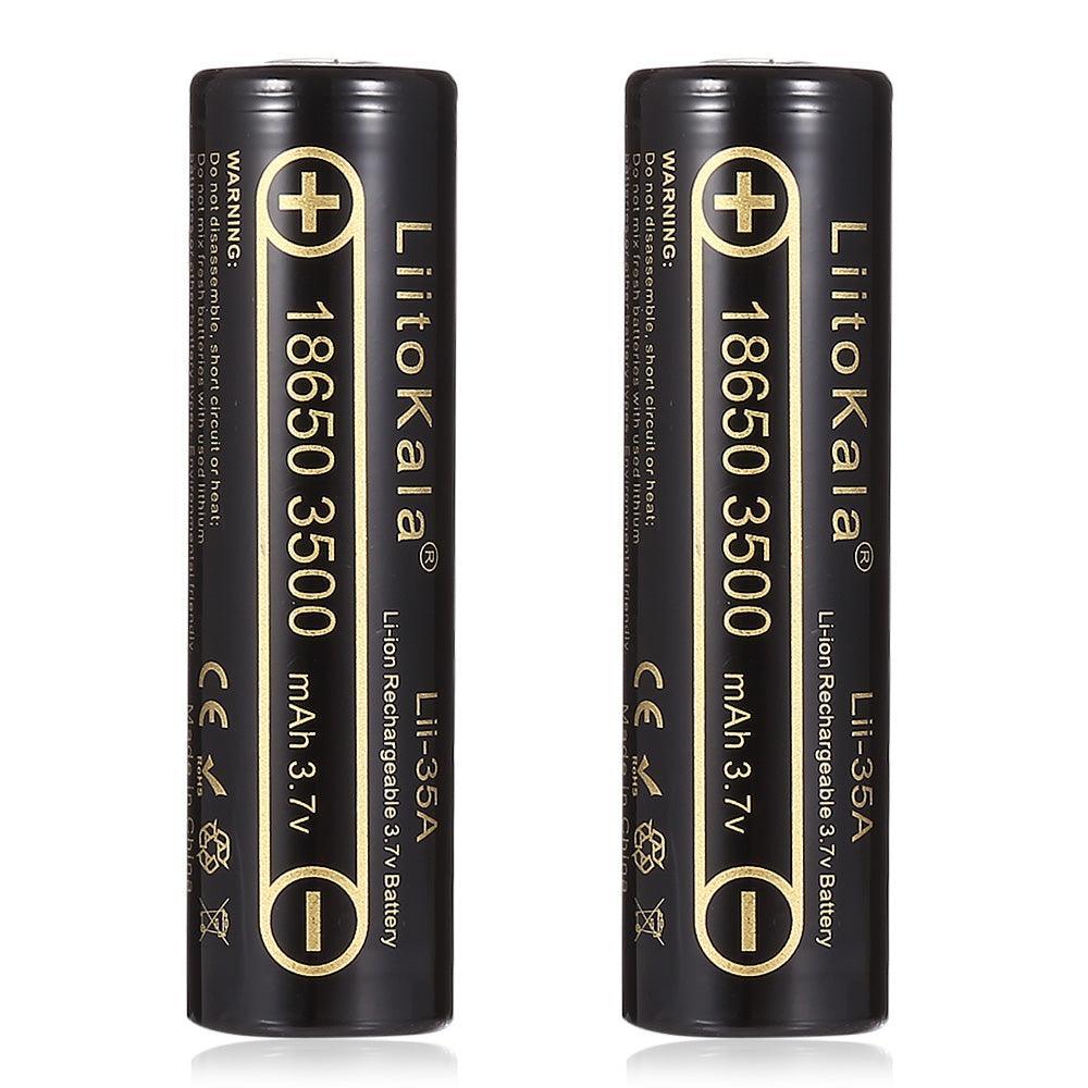 100% Original Liitokala Lii-35a 3.7v 3500mah 10a Discharging - VirtuousWares.Store