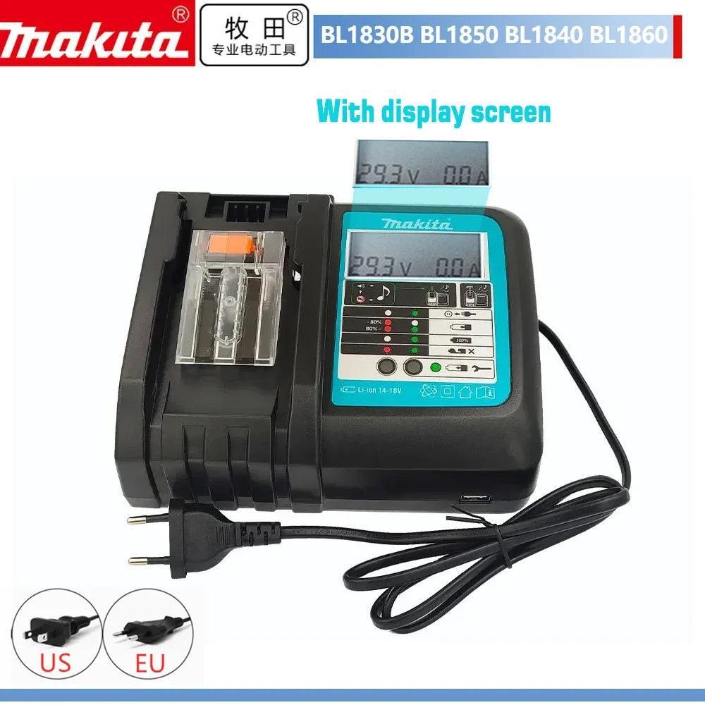 100% Original Makita 6Ah/5Ah/3Ah for Makita 18V Battery BL1830B BL1850B BL1850 BL1840 BL1860 BL1815 Replacement Lithium Battery - VirtuousWares.Store