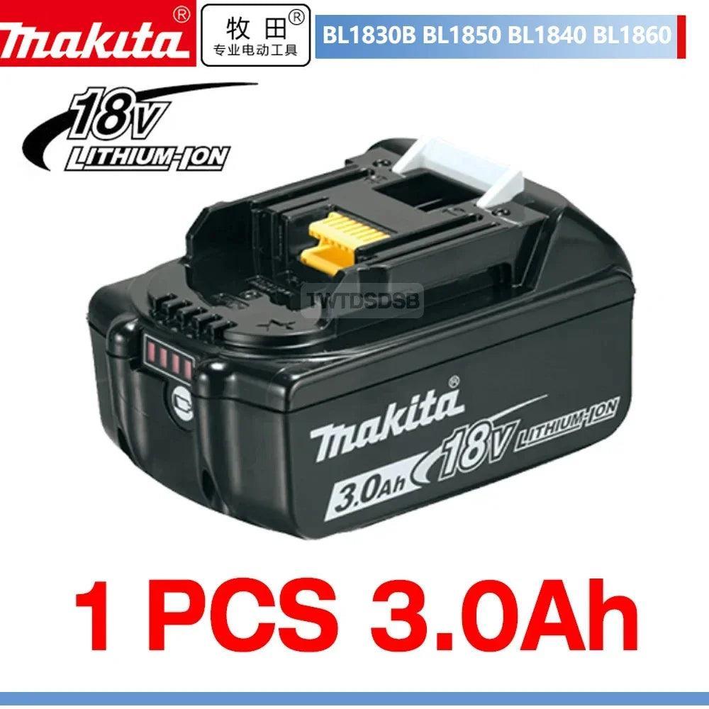 100% Original Makita 6Ah/5Ah/3Ah for Makita 18V Battery BL1830B BL1850B BL1850 BL1840 BL1860 BL1815 Replacement Lithium Battery - VirtuousWares.Store