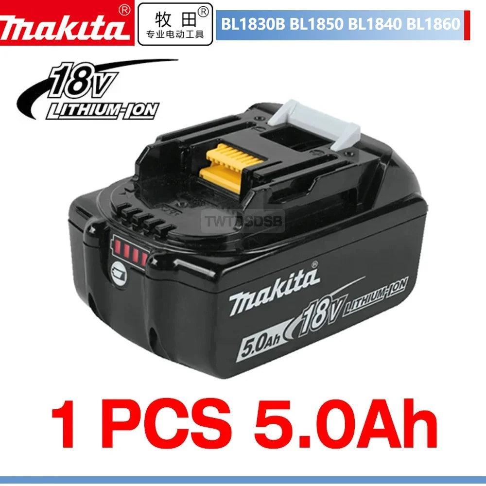 100% Original Makita 6Ah/5Ah/3Ah for Makita 18V Battery BL1830B BL1850B BL1850 BL1840 BL1860 BL1815 Replacement Lithium Battery - VirtuousWares.Store