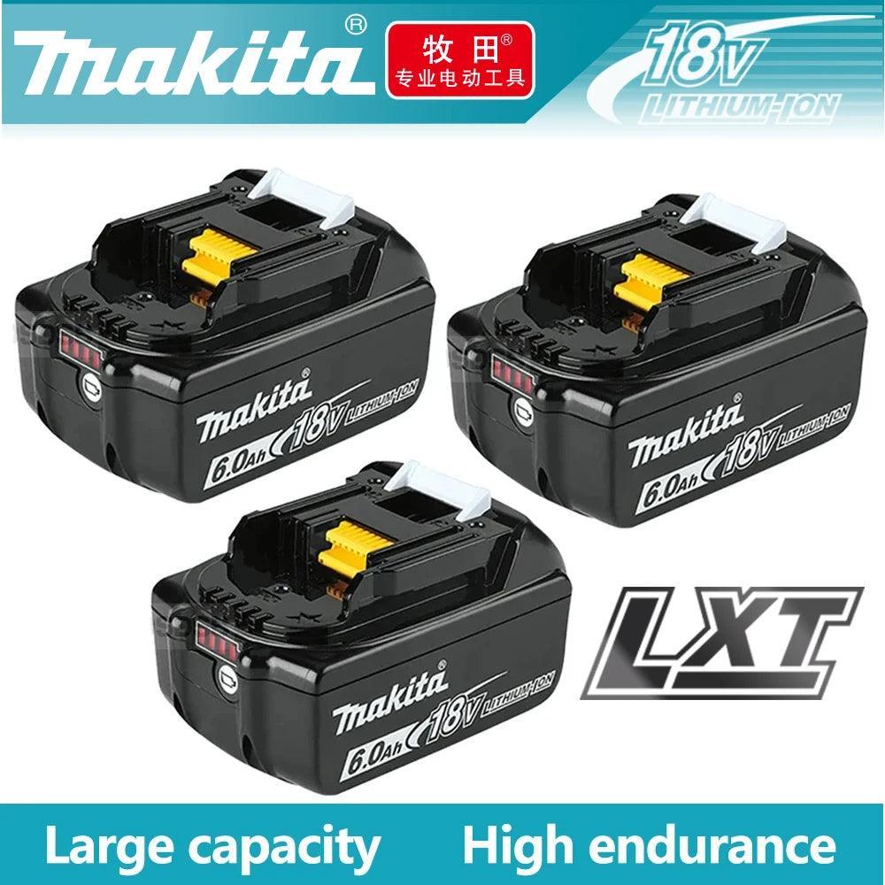 100% Original Makita 6Ah/5Ah/3Ah for Makita 18V Battery BL1830B BL1850B BL1850 BL1840 BL1860 BL1815 Replacement Lithium Battery - VirtuousWares.Store