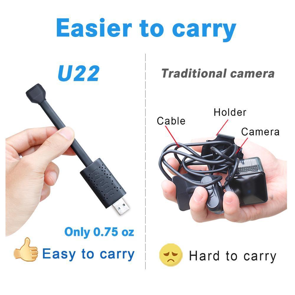 1080P HD Wifi USB Camera with Night Vision Motion Detection - VirtuousWares.Store